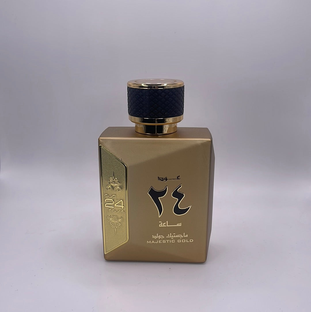 Oud 24 Hours Majestic Gold Eau De Parfum 100ml – ajperfumery