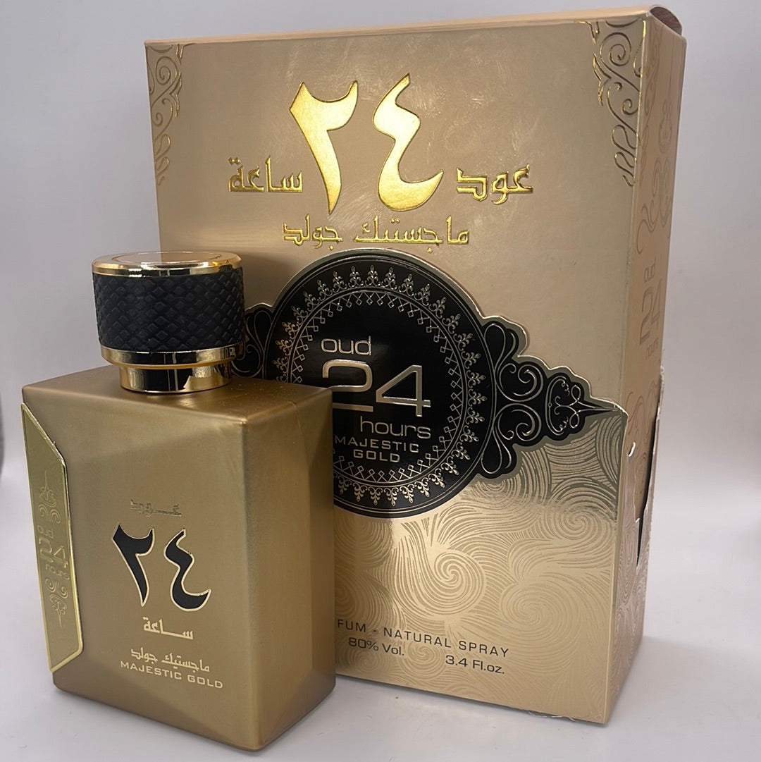 Oud 24 Hours Majestic Gold Eau De Parfum 100ml